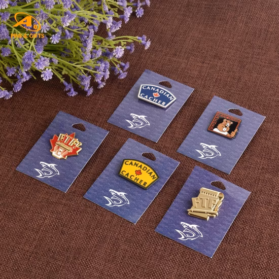 Round Shaped Custom Masonic Soft Enamel Metal Lapel Pin