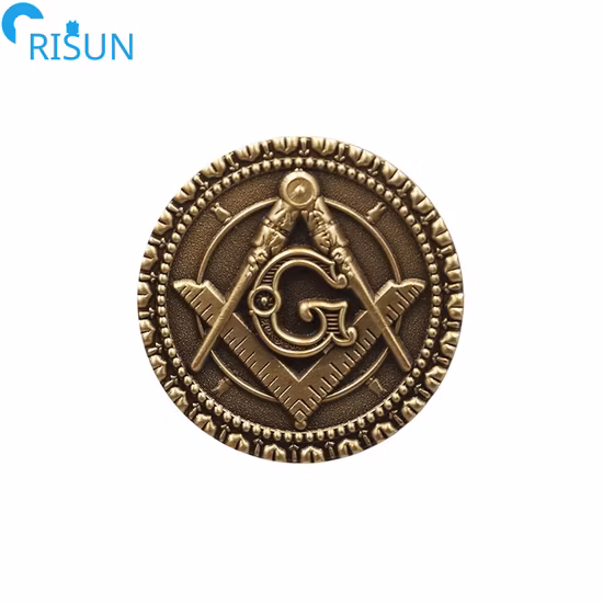 Masonic Pin Enamel Badge Brooches Soft Enamel Personal Logo Lapel Pins